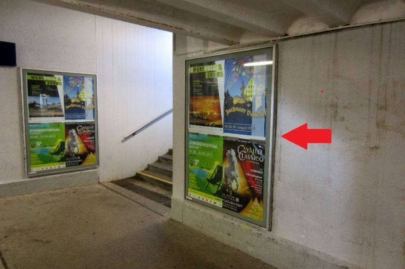 S-Bf Fürstenfeldbruck, Bstg-Ufg,vor re. Aufg. Gl.3