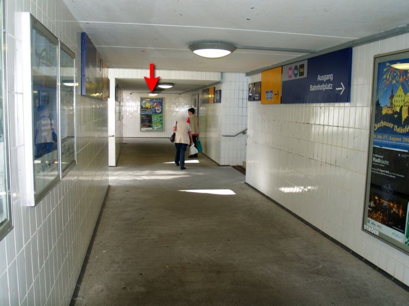 S-Bf Unterpfaffenhofen, Ufg., Ausg. Süd, Stirnwand