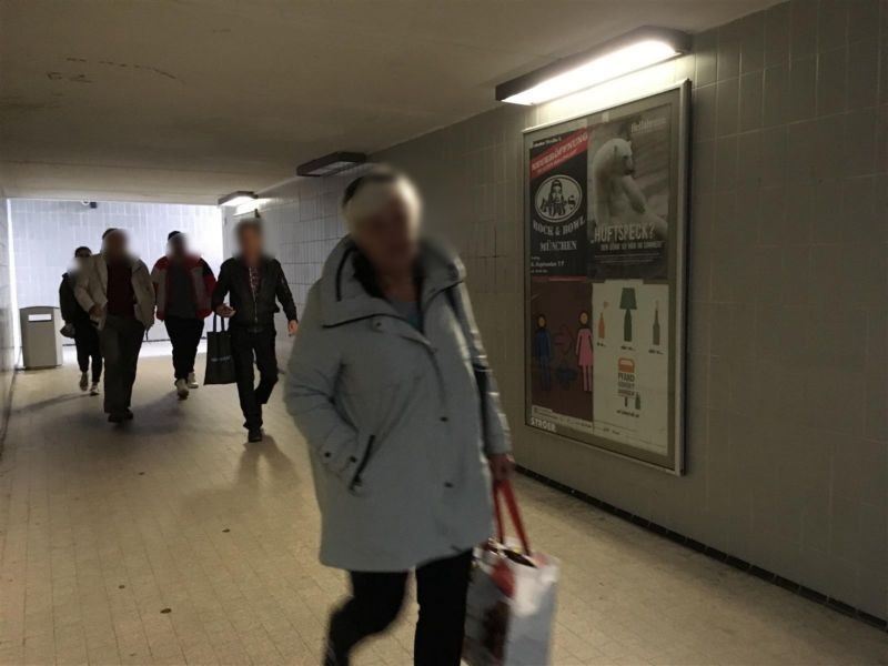 S-Bf Giesing, S-Bahn, Ufg., 2. Sto.