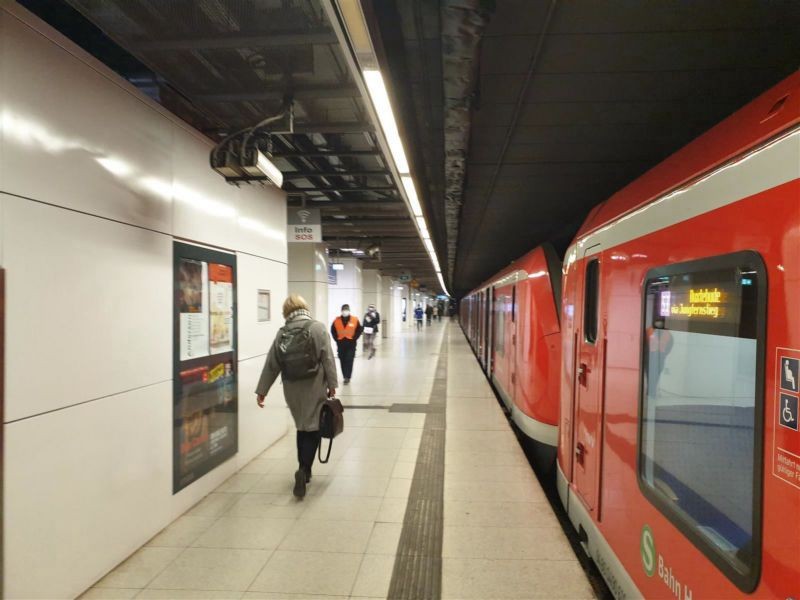 S-Bf Reeperbahn, Bstg. Gl. 2