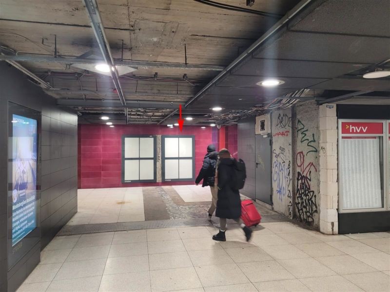 S-Bf Reeperbahn, SH Ausg. H.-Albers-Platz, 2. Sto.
