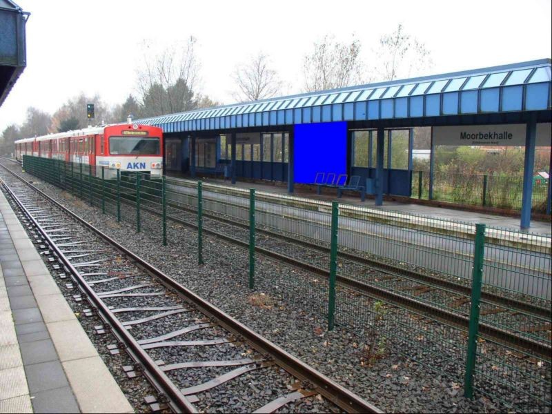 AKN-Bf Moorbekhalle, Gl. 2, 1. Sto.