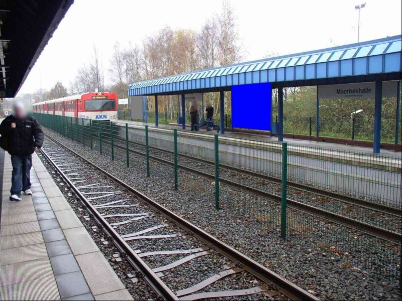 AKN-Bf Moorbekhalle, Gl. 1, 3. Sto.