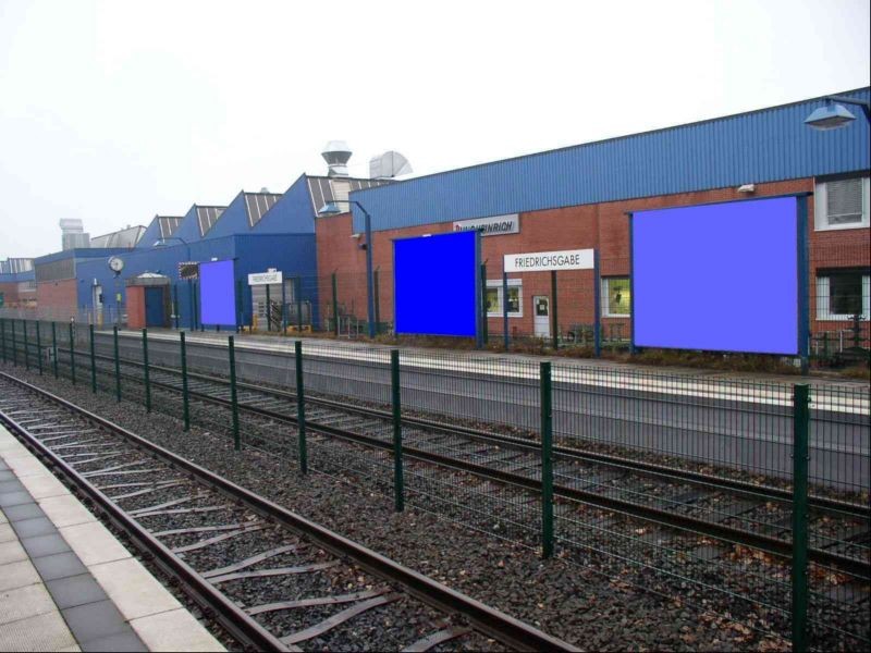 AKN-Bf Friedrichsgabe, Bstg., Ri.Garstedt re.