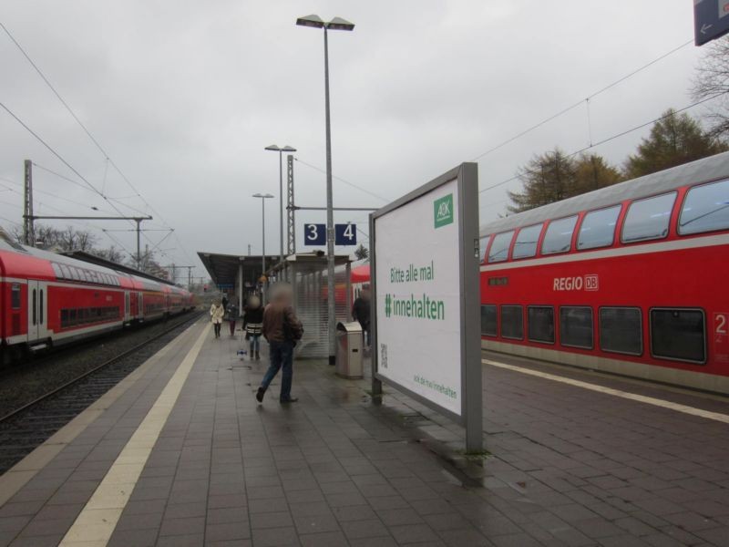 Bf Ahrensburg, Bstg., Gl. 3, 1. Sto.