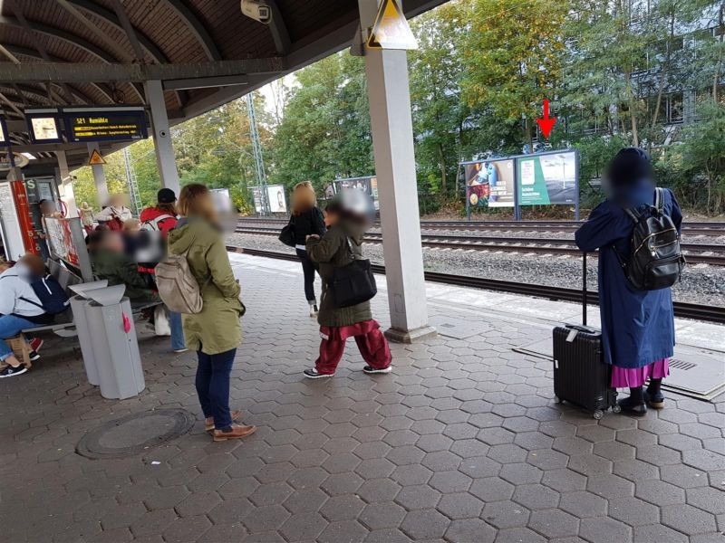S-Bf Holstenstraße, HGL, 4. Sto. rechts