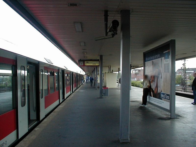 S-Bf Veddel, Bstg., Gleis 1, 3. Sto.