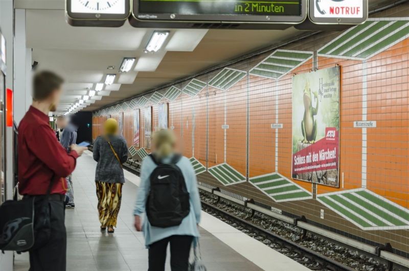 U-Bf Ritterstr. HGL1 Ri. GH/OT 8. Sto.-2814
