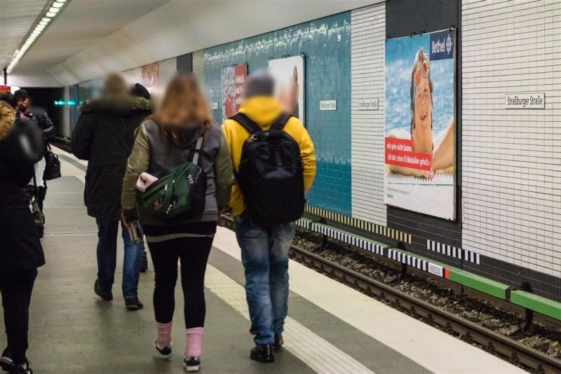 U-Bf Straßburger Str. HGL2 Ri. NO 7. Sto.-2850