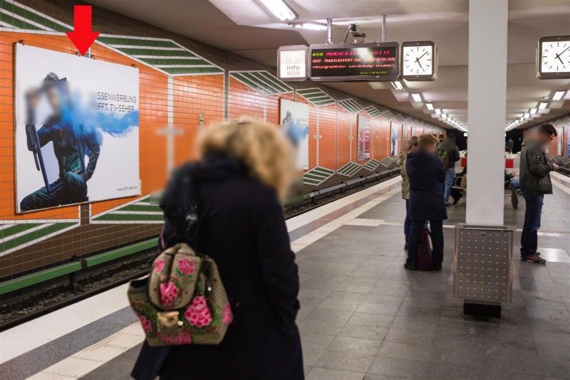 U-Bf Ritterstr., HGL2 Ri. NO 1.Sto.