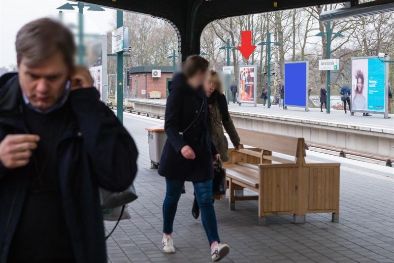 U-Bf Saarlandstr. Bstg. 2, 1. Sto.