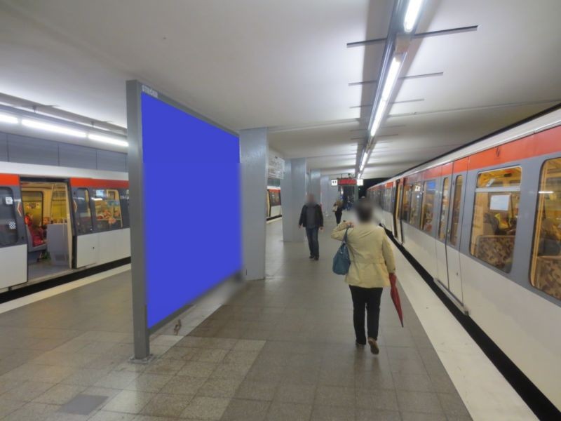 U-Bf Lübecker Str. (U1) Bstg. Gl. 4, 1. Sto.