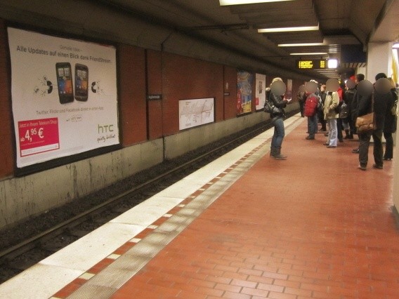 U-Bf. Aegidientorplatz/Tf. 2 obere FE sew. HGL