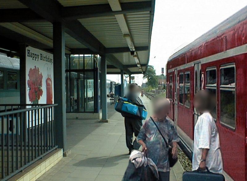 Bf, Bstg., Gleis 3, 1. Sto.