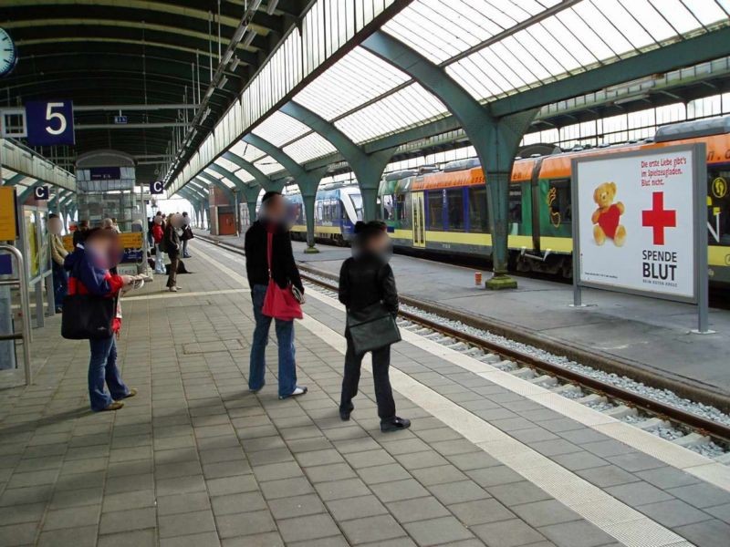 Hbf, Zw.-Bstg.,Gleis 5, Abschnitt D