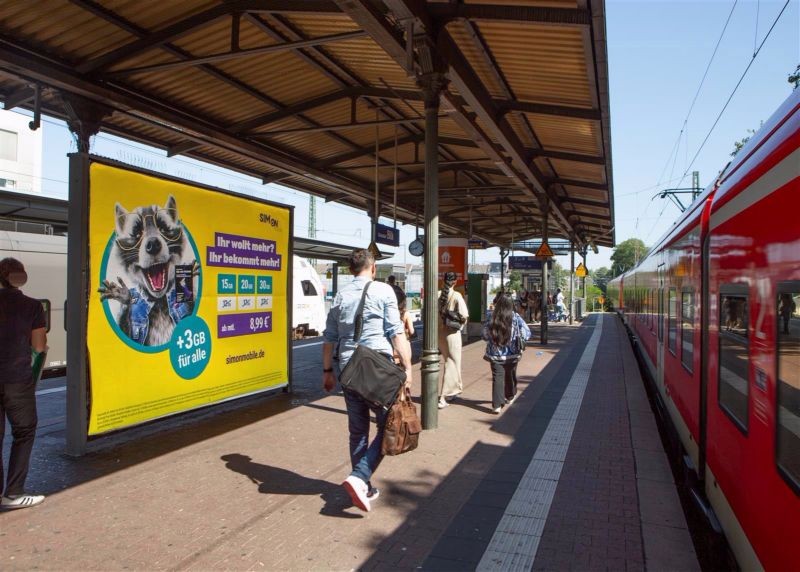 S-Bf Bilk, Bstg., Gl. 1, unter der Überdachung