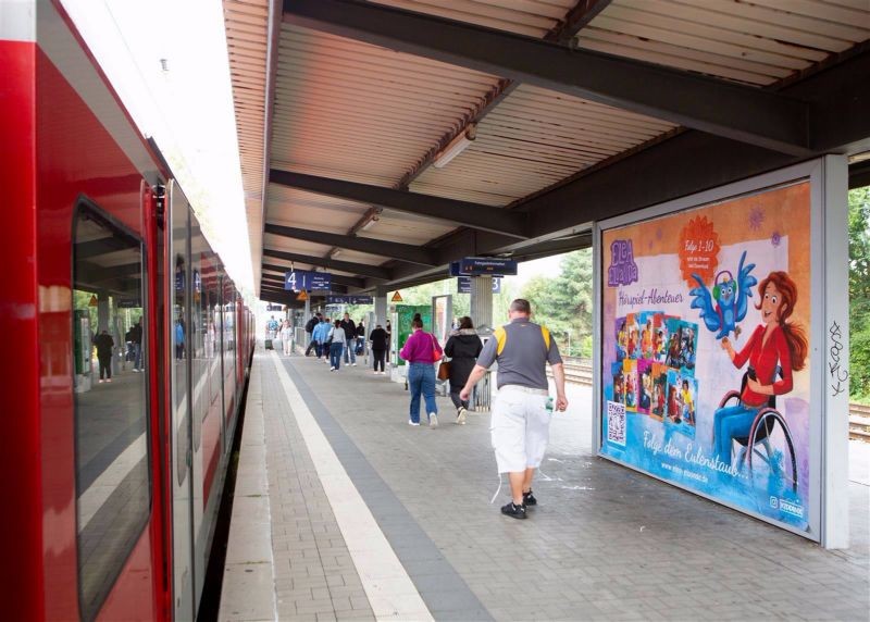 S-Bf Garath, Bstg., Gleis 4, 2. Sto.