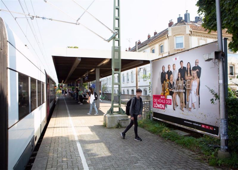 S-Bf Gerresheim, Bstg., Gleis 1, 2. Sto.