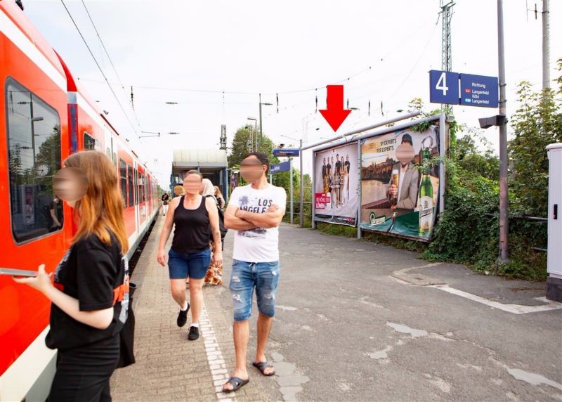 S-Bf Reisholz,Bstg., Gleis 4, 2.Sto.