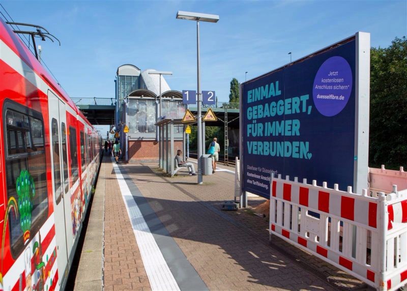 S-Bf Unterrath, Bstg., Gleis 1,1. Sto.