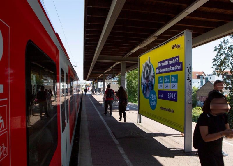 S-Bf Völklinger Str., Bstg., Gl. 2, 1. Sto.