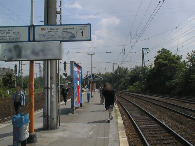 S-Bf Volksgarten, Bstg., Gleis 1, 1. Sto.