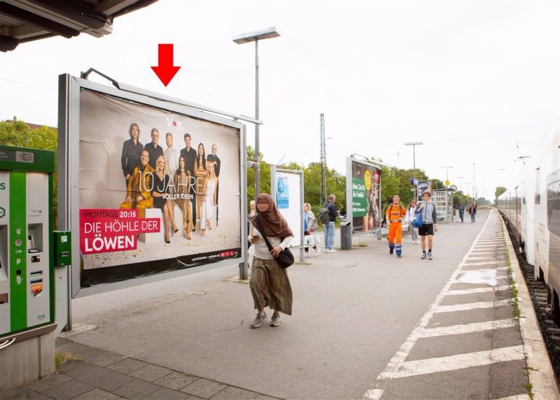 S-Bf Benrath, Bstg., Gleis 2, 1 Sto.