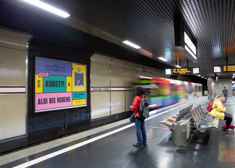 U-Bf Kettwiger Str., HGL 1, Ri. Hbf, 1. Sto.