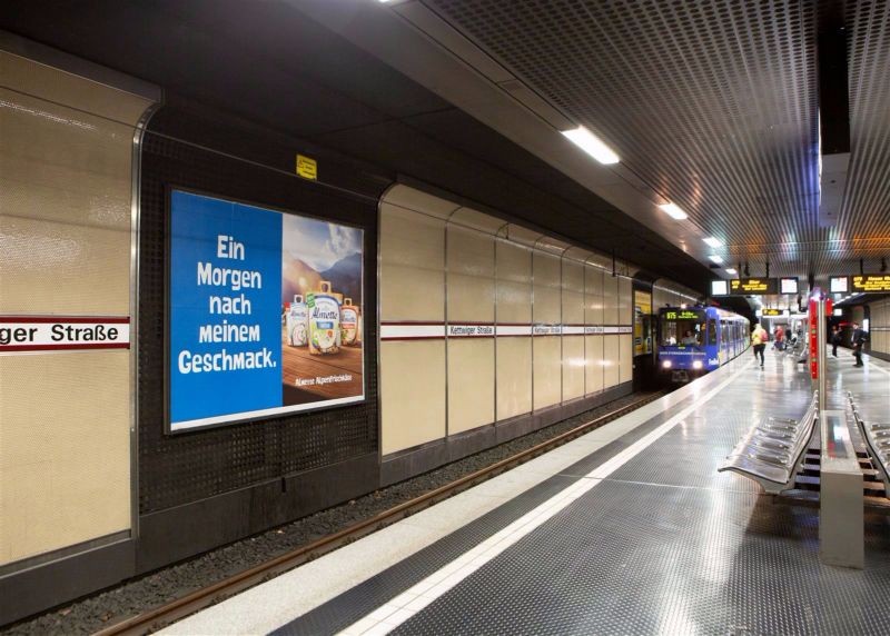 U-Bf Kettwiger Str., HGL 2, Ri. Eller, 1. Sto.