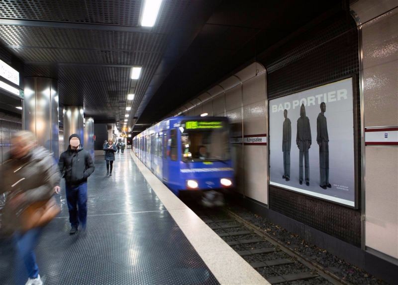 U-Bf Steinstr., HGL 2, Ri. Hbf, 3. Sto.