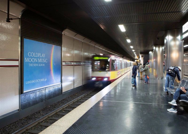 U-Bf Steinstr., HGL 4, Ri. Hbf, 2. Sto.