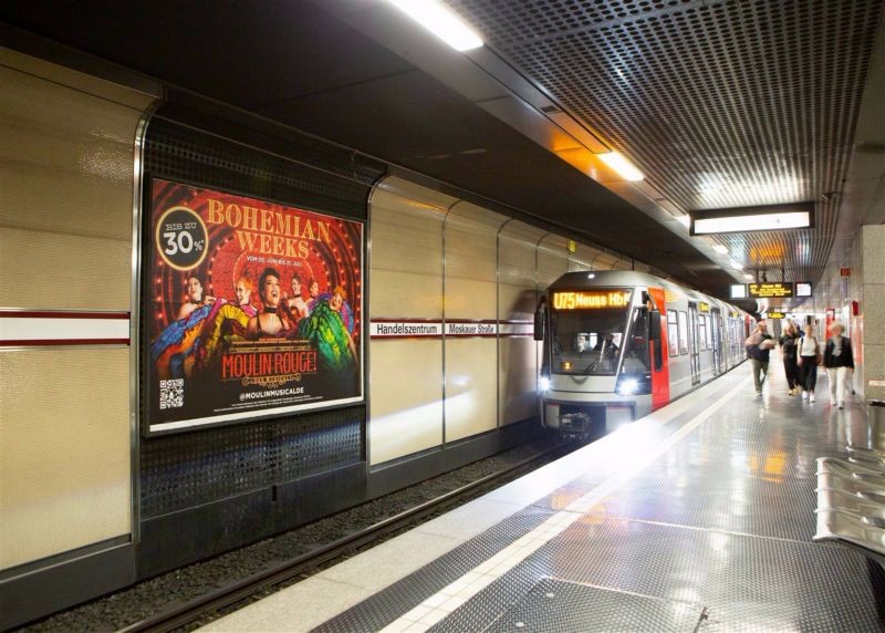 U-Bf Handelszentrum, HGL 1, Ri. Hbf, 1. Sto.