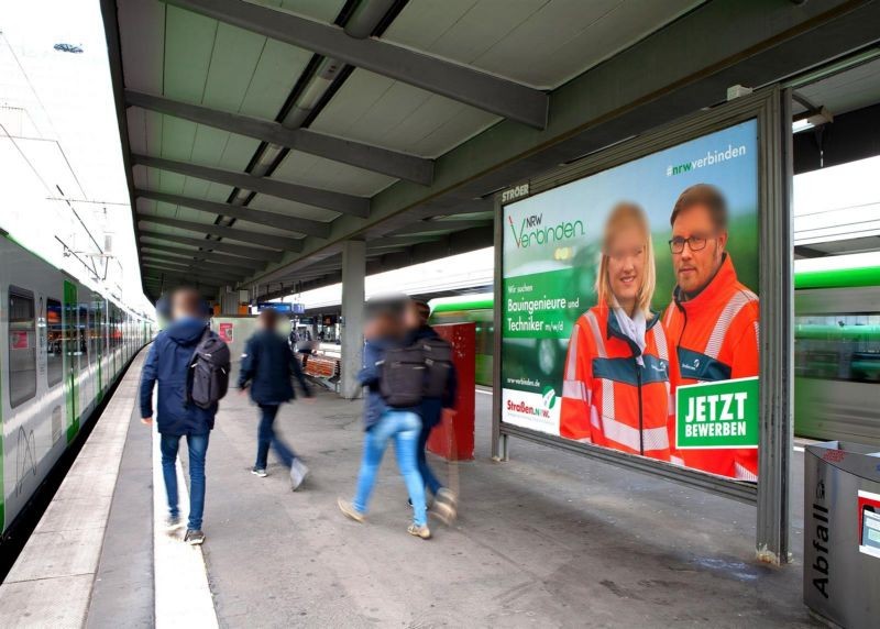 Hbf, Bstg., Gl. 12, Nh. Osttunnel, 2. Sto.