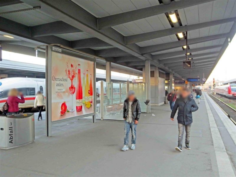 Hbf, Bstg., Gleis 10, Nh. Westtunnel, 1. Sto.