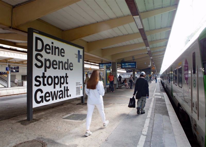 Hbf, Bstg., Gleis 3, 1. Standort