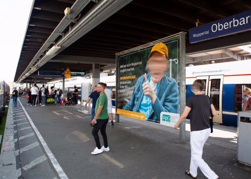 S-Bf Oberbarmen, Bstg., Gleis 3, 2. Sto.