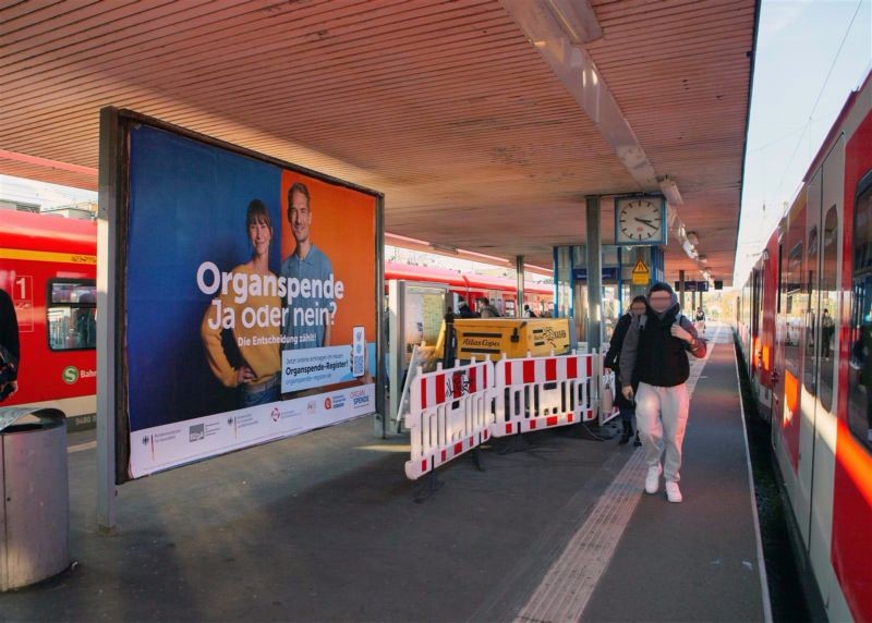 S-Bf Geldernstr./Parkgürtel, Bstg., Gl. 1