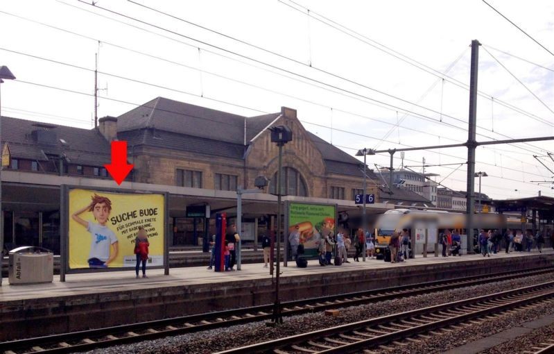 Hbf, Bstg., Gleis 6, 1. Sto.