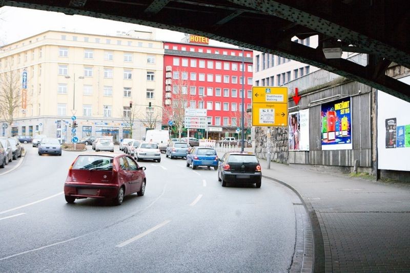 Burgtor/Ri. Münsterstr./li. vor Bahn-Ufg.
