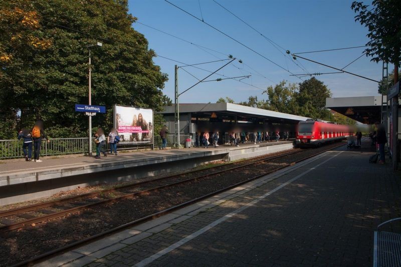 S-Bf Stadthaus, Bstg., Gleis 2, 1. Sto.