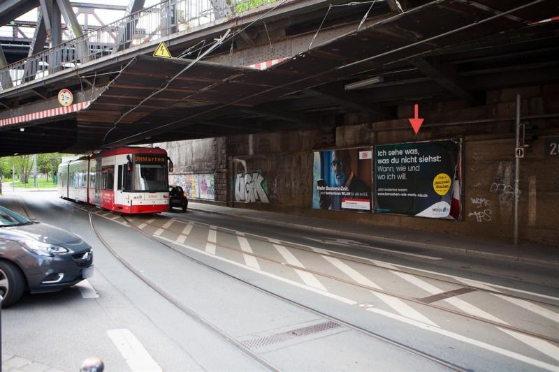Oestermärsch geg. Bleichmärsch/Bahn-Ufg./1. Sto.