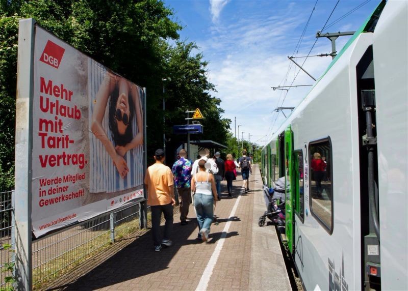 S-Bf Westerfilde, Bstg., Gl. 2, Sicht Bstg.