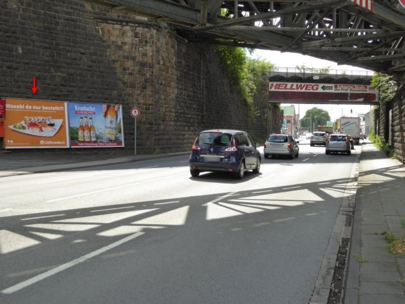 Herdecker Str., Stützmauer, Einf. Lagerplatz