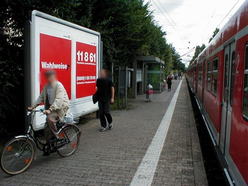 S-Bf Sindlingen, Bstg., Ri.Wiesbaden, 2. Sto.