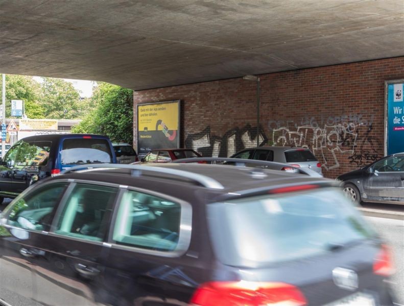 Siemensstr./DB-Brücke/Ri. Gerbermühlstr./1. Sto.