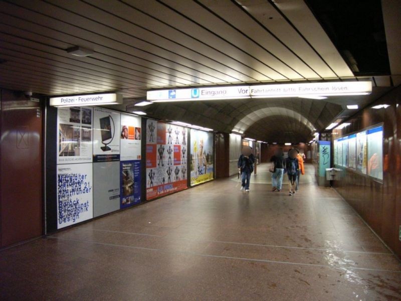 Schweizer Platz/B-Ebene/Ausg. Gartenstr.