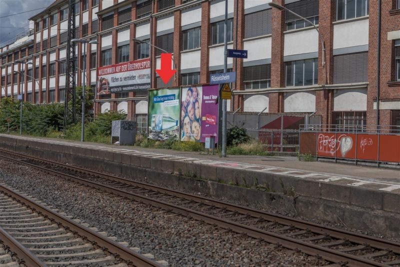 Bf Rüsselsheim, Gleis 1, Si. Rheinstr.