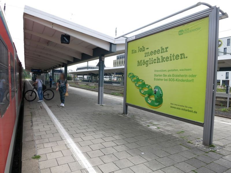 S-Bf Bad Homburg, Bstg., Gleis 2 rechts