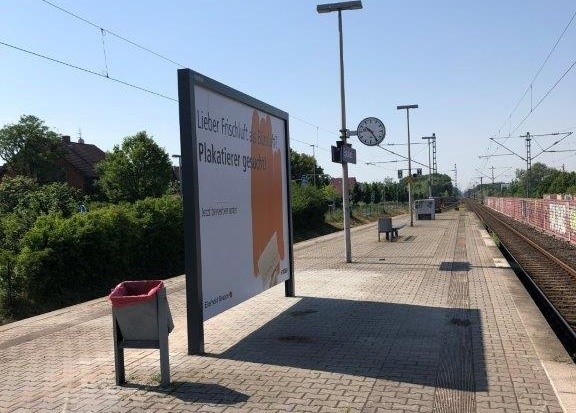 S-Bf Egelsbach, Bstg., GL2, Ri. FFM, 2. Sto.