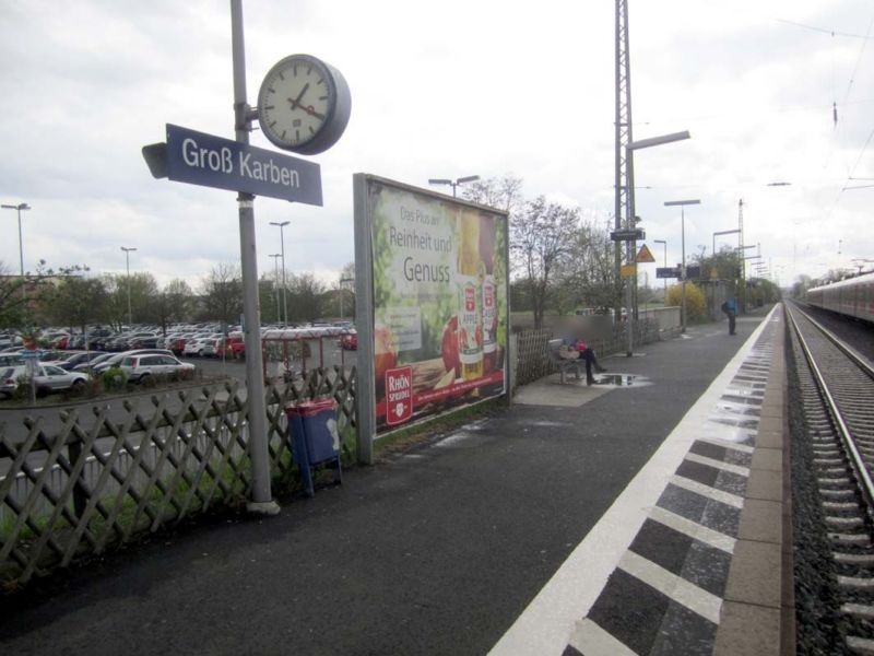 S-Bf Gross-Karben, Bahnsteig Gleis 1